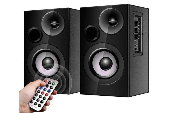 Акустическая система 2.0 Ginzzu GM-313 (черный)