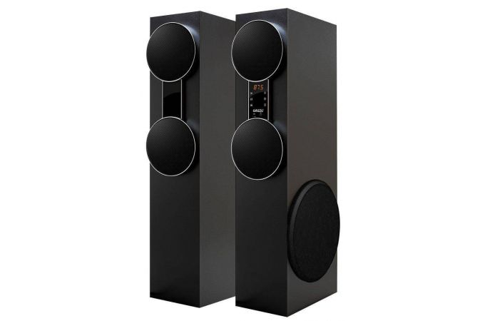 Акустическая система 2.0 Ginzzu GM-325 (черный)
