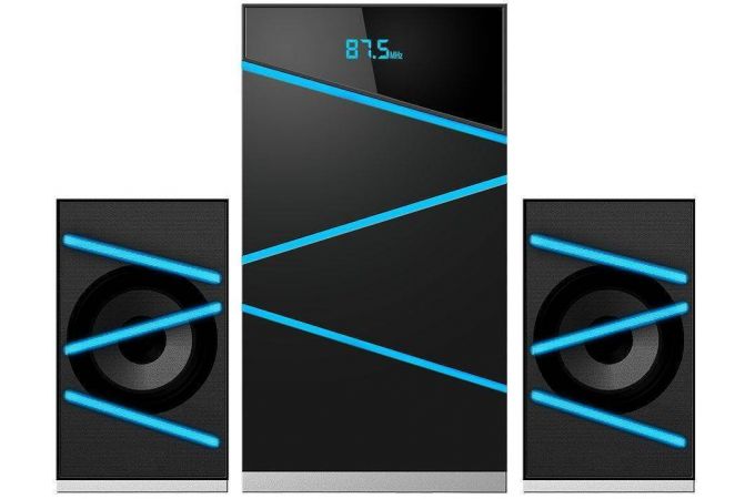Акустическая система 2.1 Ginzzu GM-420 (черный)