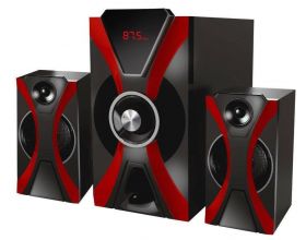 Акустическая система 2.1 Ginzzu GM-427 (черный)