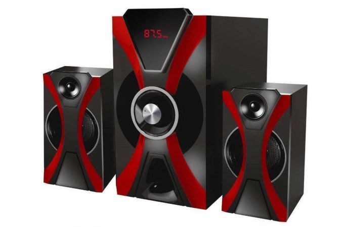 Акустическая система 2.1 Ginzzu GM-427 (черный)