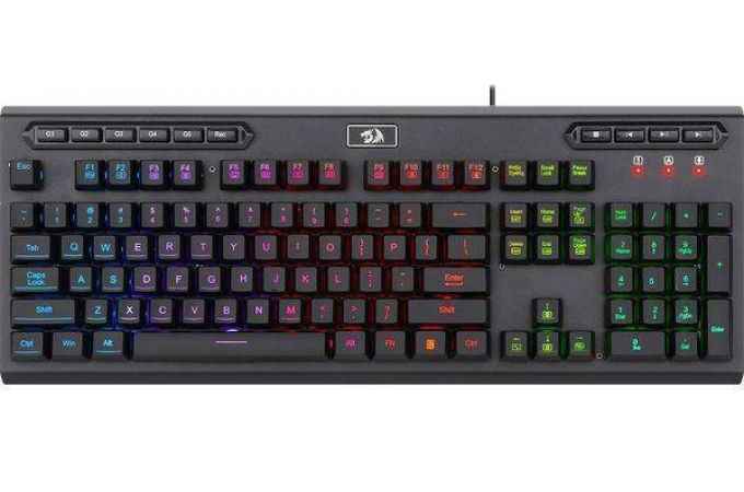 Клавиатура игровая проводная Redragon Skanda Pro RU (черный)