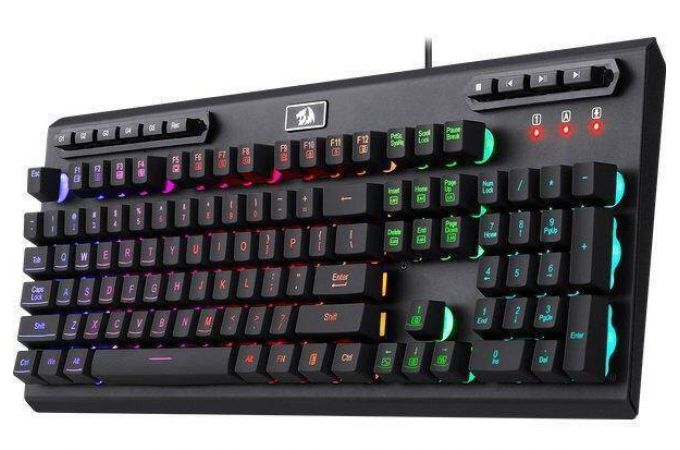 Клавиатура игровая проводная Redragon Skanda Pro RU (черный)