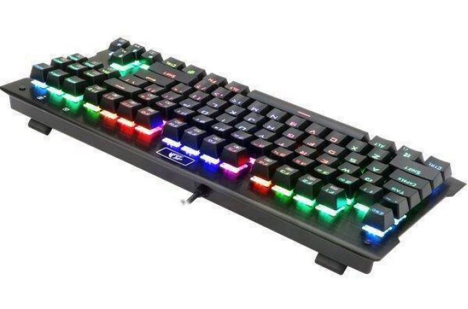 Клавиатура игровая механическая проводная Redragon Visnu RU (черный)