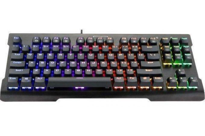 Клавиатура игровая механическая проводная Redragon Visnu RU (черный)