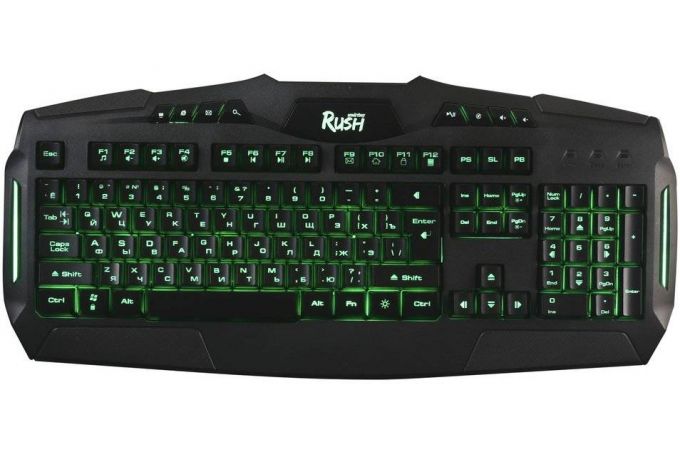 Клавиатура игровая мультимедийная Smartbuy RUSH 311 USB (черный)