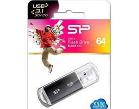 Флешка USB 2.0 Silicon Power Blaze B02 Black 64Gb