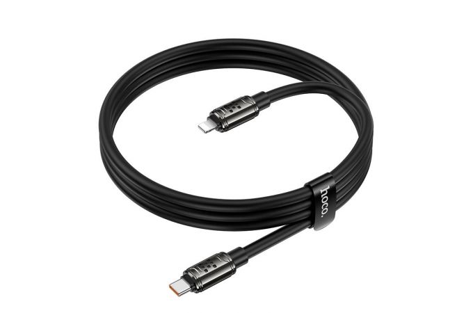 Кабель USB Type-c - Lightning HOCO U143 Joy PD27W (черный)