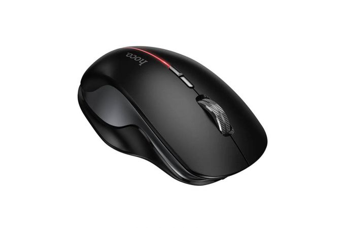 Мышь беспроводная HOCO GM40 Dixon RGB dual-mode (черная ночь)