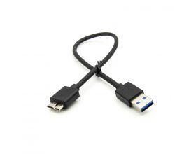 Кабель USB3.0 Type-A (папа) - Type-B Micro (папа) 0,3 м