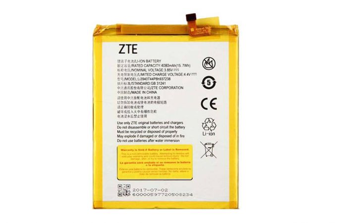 Аккумулятор LI3940T44P8H937238 для телефона ZTE Blade Z Max