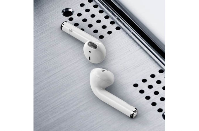 Наушники вакуумные беспроводные BOROFONE BE28 Plus FreeRun Sports Wireless Earphone Bluetooth (белый)