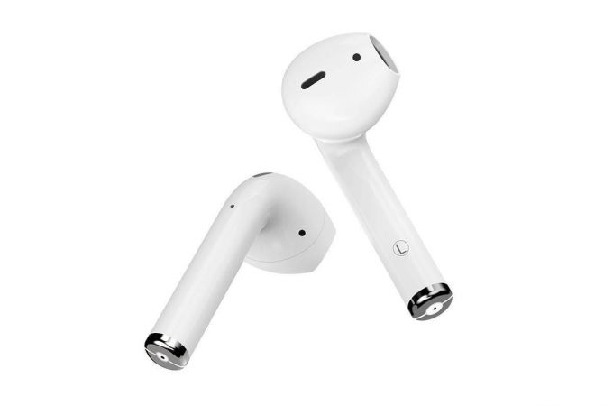 Наушники вакуумные беспроводные BOROFONE BE28 Plus FreeRun Sports Wireless Earphone Bluetooth (белый)