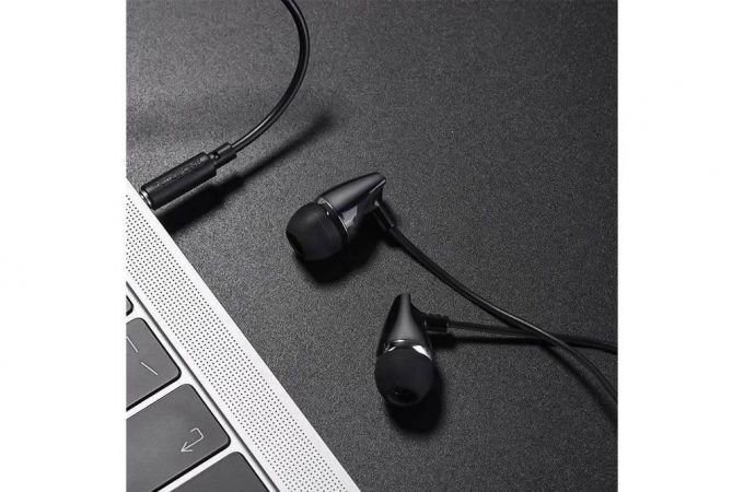 Наушники вакуумные проводные BOROFONE BM25 Sound edge universal (черный)
