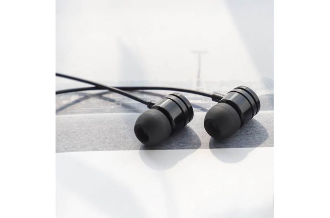 Наушники вакуумные проводные BOROFONE BM31 Mysterious universal earphones (черный)