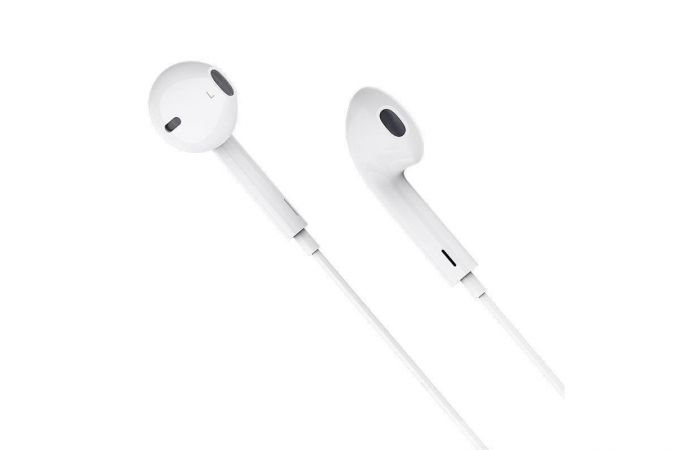 Наушники вакуумные проводные BOROFONE BM27 Amazing sound штекер Type-C (белый)