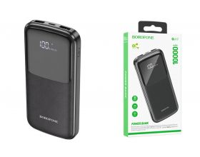 Универсальный дополнительный аккумулятор Power Bank BOROFONE BJ17A Mike digital (20000 mAh) (черный)