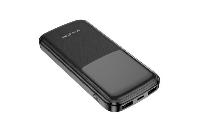 Универсальный дополнительный аккумулятор Power Bank BOROFONE BJ17A Mike digital (20000 mAh) (черный)