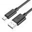Кабель USB - MicroUSB HOCO X88 (черный) 1м