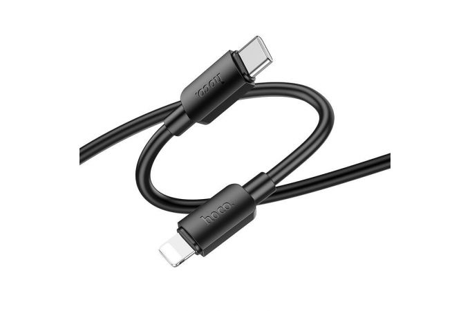 Кабель USB Type-C - Lightning HOCO X96 PD20W (черный) 1м