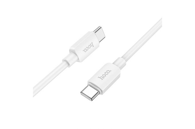 Кабель USB Type-C - USB Type-C HOCO X96 PD60W (белый) 1м