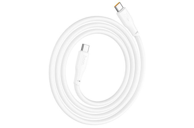Кабель USB Type-C - USB Type-C HOCO X93 PD240W (белый) 2м