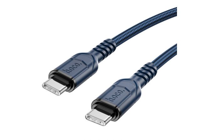 Кабель USB Type-C - USB Type-C HOCO X59 PD60W (черный) 1м