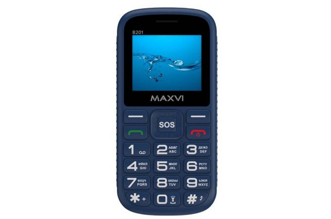 Сотовый телефон MAXVI  B201 Bue