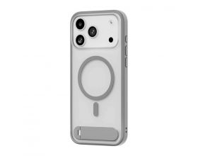 Чехол для iPhone 17 Pro Max uBear Stand 360 Mag  MagSafe (Серый)