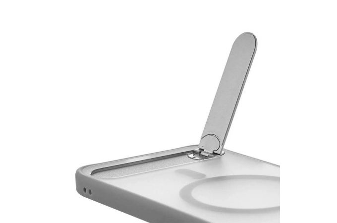 Чехол для iPhone 17 Pro Max uBear Stand 360 Mag  MagSafe (Серый)