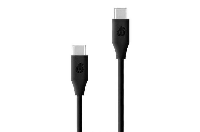 Кабель USB-C/USB-C uBear 1.2м, 60W (Черный)