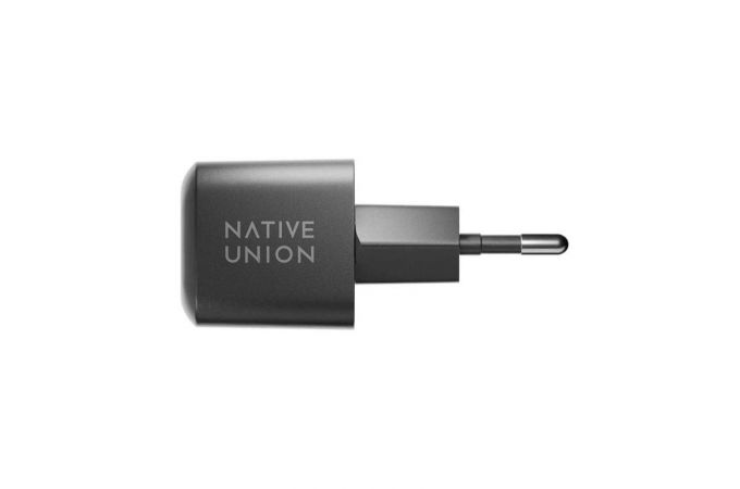 Сетевое зарядное устройство Native Union FAST GAN CHARGER 30W  разъёмы USB-C (Черный)
