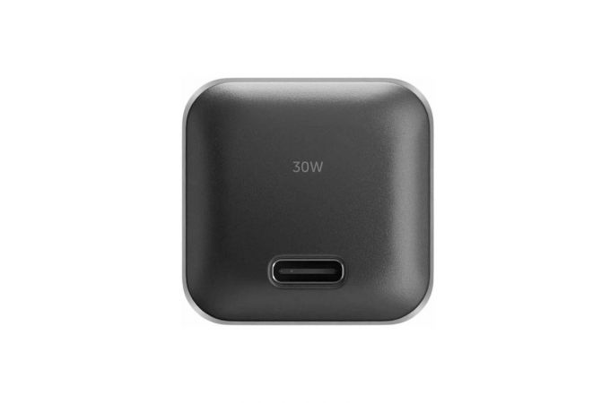 Сетевое зарядное устройство Native Union FAST GAN CHARGER 30W  разъёмы USB-C (Черный)