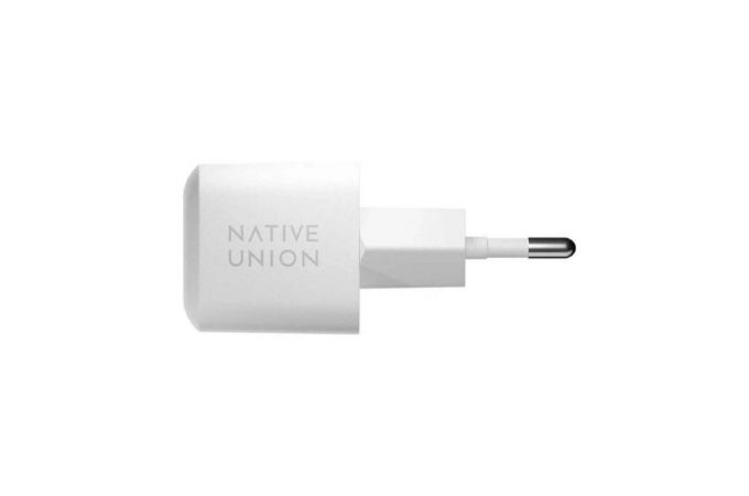 Сетевое зарядное устройство Native Union FAST GAN CHARGER 30W, разъёмы USB-C (Белый)