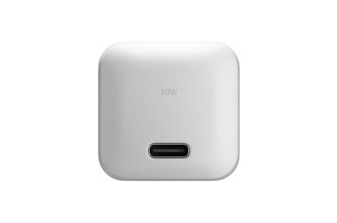 Сетевое зарядное устройство Native Union FAST GAN CHARGER 30W, разъёмы USB-C (Белый)