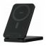 Универсальный дополнительный аккумулятор uBear 3в1 8000 mAh  MagSafe Rise Solo Qi2 Wireless Charger  (Черный)