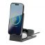 Беспроводное зарядное устройство Native Union Rise 3-in-1 Magnetic Wireless Charger (Rise Pro), MagSafe (Черный)