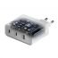 Сетевое зарядное устройство uBear Motion 140W, 3 порта (2хUSB-C, 1хUSB-A), GaN + Super Fast Charging 2.0 (Белый)