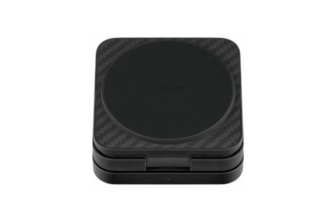 Беспроводное зарядное устройство с поддержкой MagSafe 3в1, uBear Balance Кевлар (Черный)