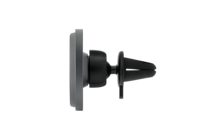 Держатель автомобильный для телефона uBear Way Magnetic Car mount with Wireless Charging (Серый)