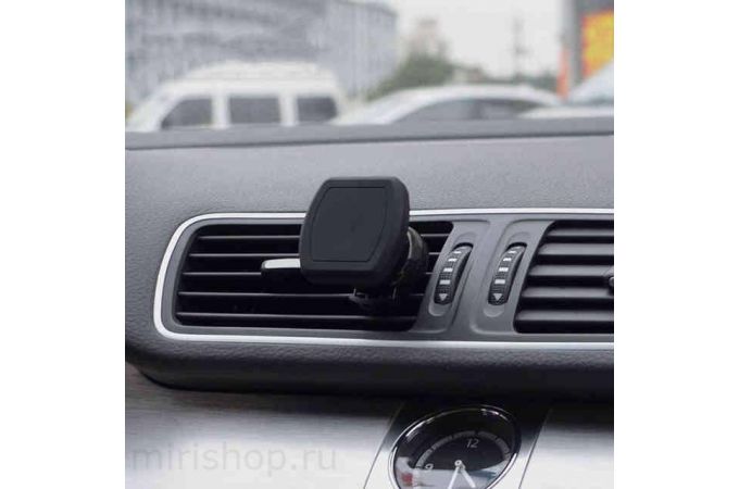 Держатель автомобильный для телефона H-CT111 магнитный в решетку радиатора (цвет черный)