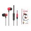 Наушники вакуумные проводные BOROFONE BM62 Prosperity (красный)
