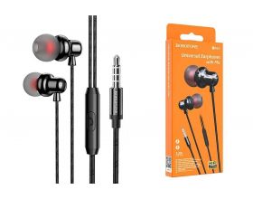 Наушники вакуумные проводные BOROFONE BM65 Sole (черный)