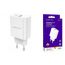 Сетевое зарядное устройство USB + USB-C BOROFONE BA55A Easy Speed PD20W + QC3.0 (белый)