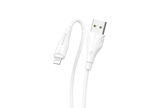 Кабель USB - Lightning BOROFONE BX18, 2,4A (белый) 2м