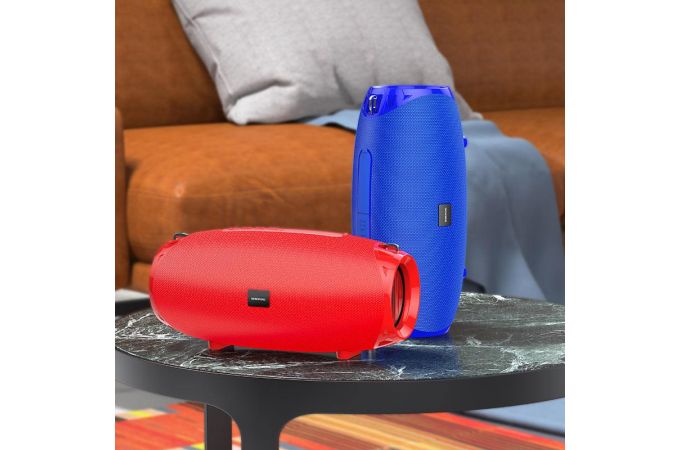 Портативная беспроводная колонка BOROFONE BR12 Amplio sports wireless speaker (синий)