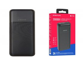 Универсальный дополнительный аккумулятор Power Bank BOROFONE BJ16A (20000 mAh) (черный)