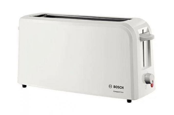 Тостер BOSCH TAT 3A001 белый 980 Вт