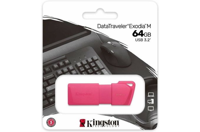 USB флеш накопитель 64 Gb Kingston DT Exodia M Pink KC-U2L64-7LN