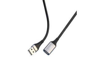 Кабель USB 2.0 удлинитель (штекер-гнездо) XO NB220 USB3.0 male to female data cable 2M Black